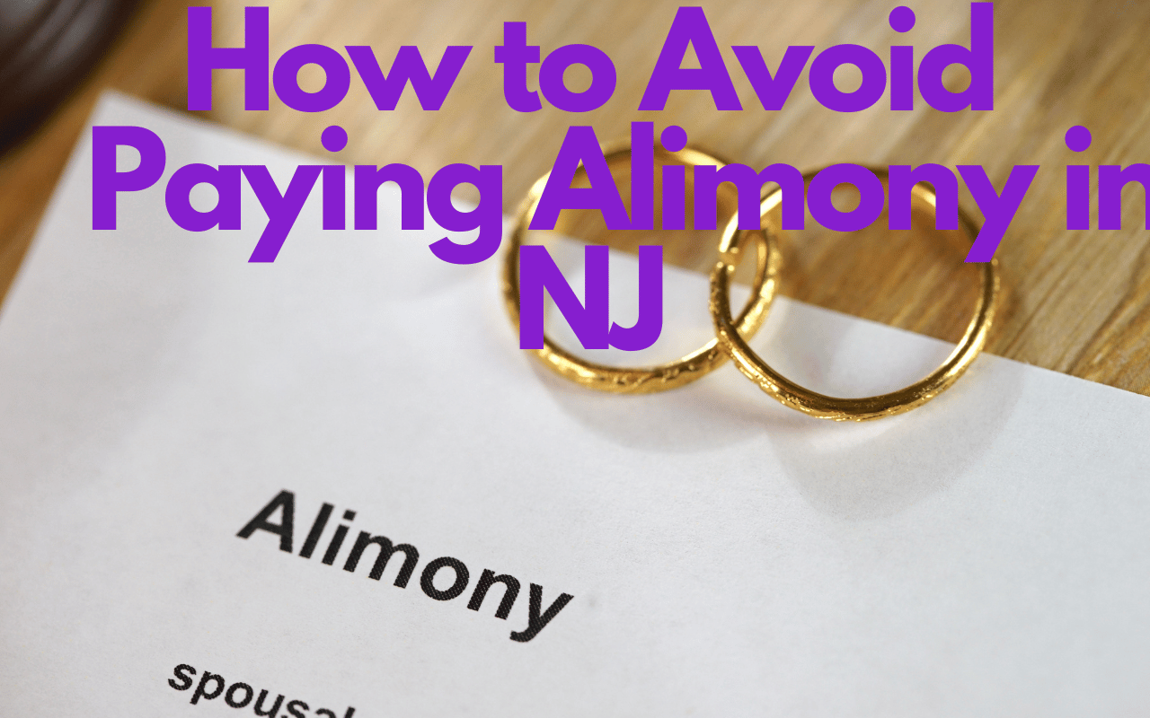 How to Avoid Paying Alimony in NJ: Legal Tips and Strategies