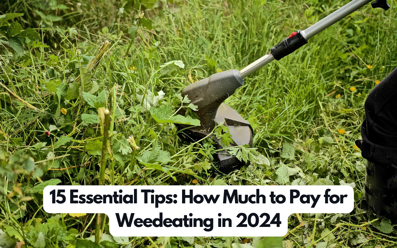 15 Essential Tips: How Much to Pay for Weedeating in 2024