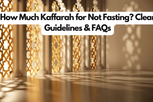 how much kaffarah to pay for not fasting