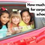 how much to pay for carpool to school